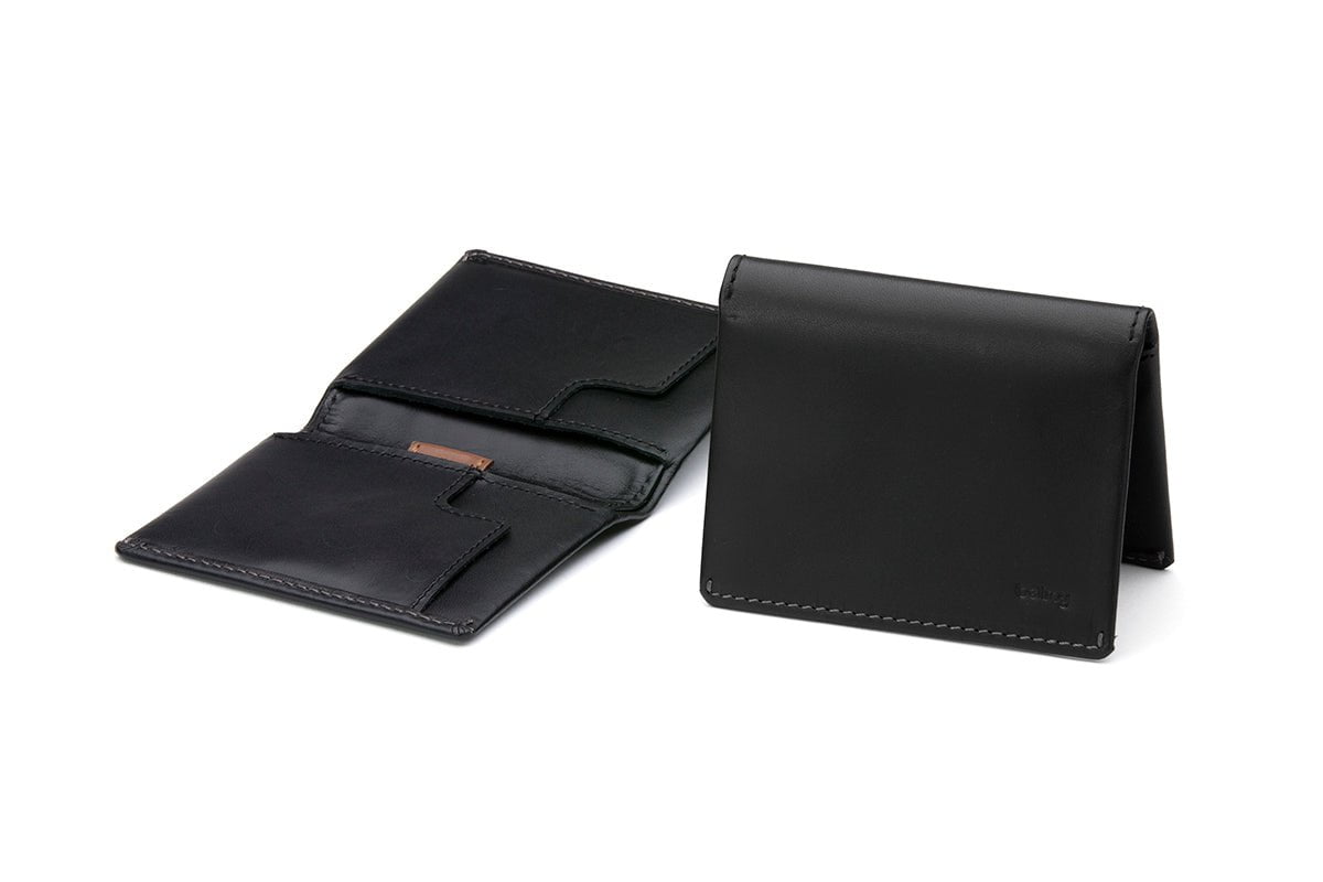 Bellroy Slim Sleeve Wallet - Ultra-Thin Minimalist RFID Blocking Leather Wallet for Men - Perfect for Everyday Carry & Travel Essentials