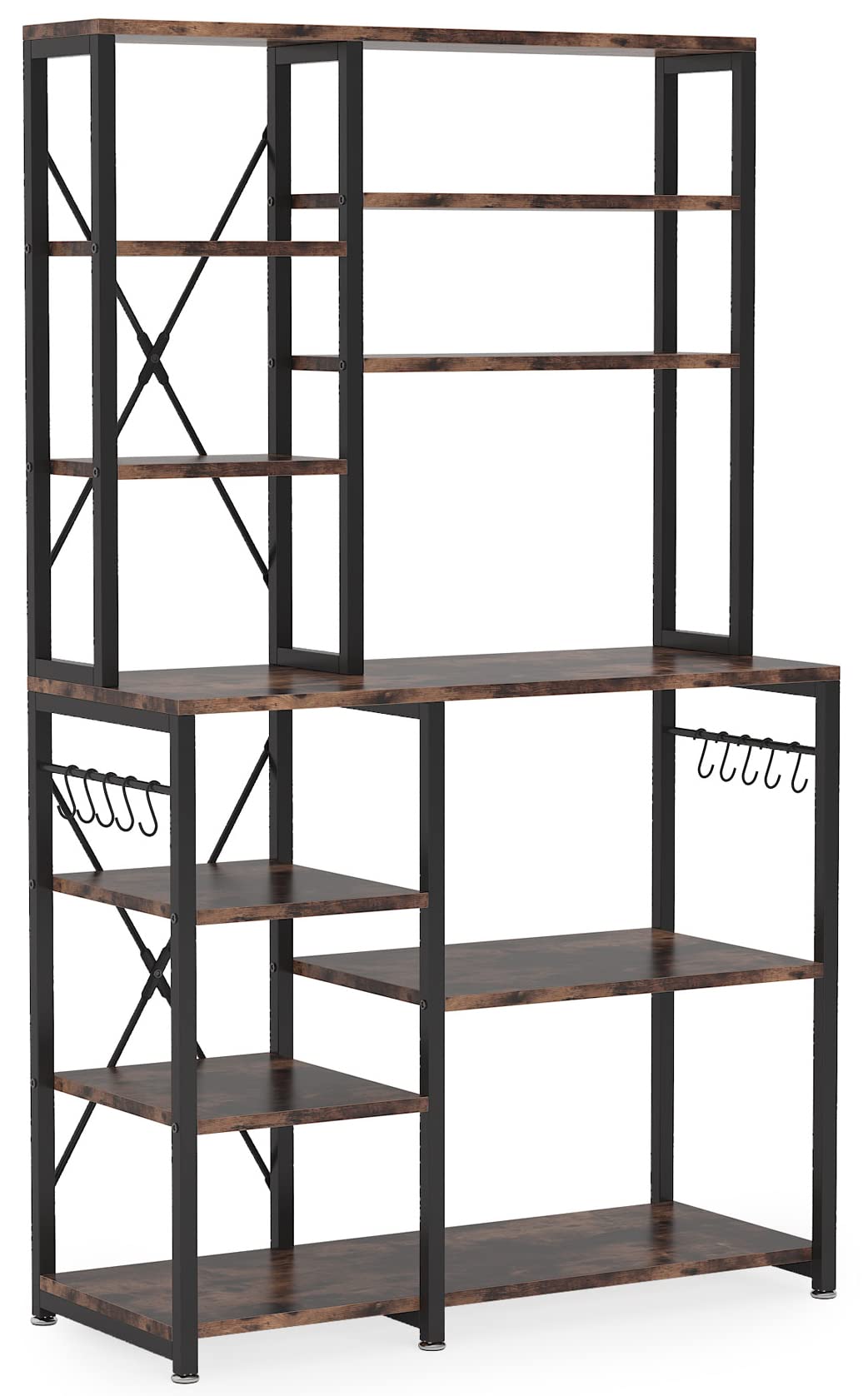 Tribesigns 5-Tier Kitchen Baker's Rack with 6-Tier Storage Shelf - 39.3
