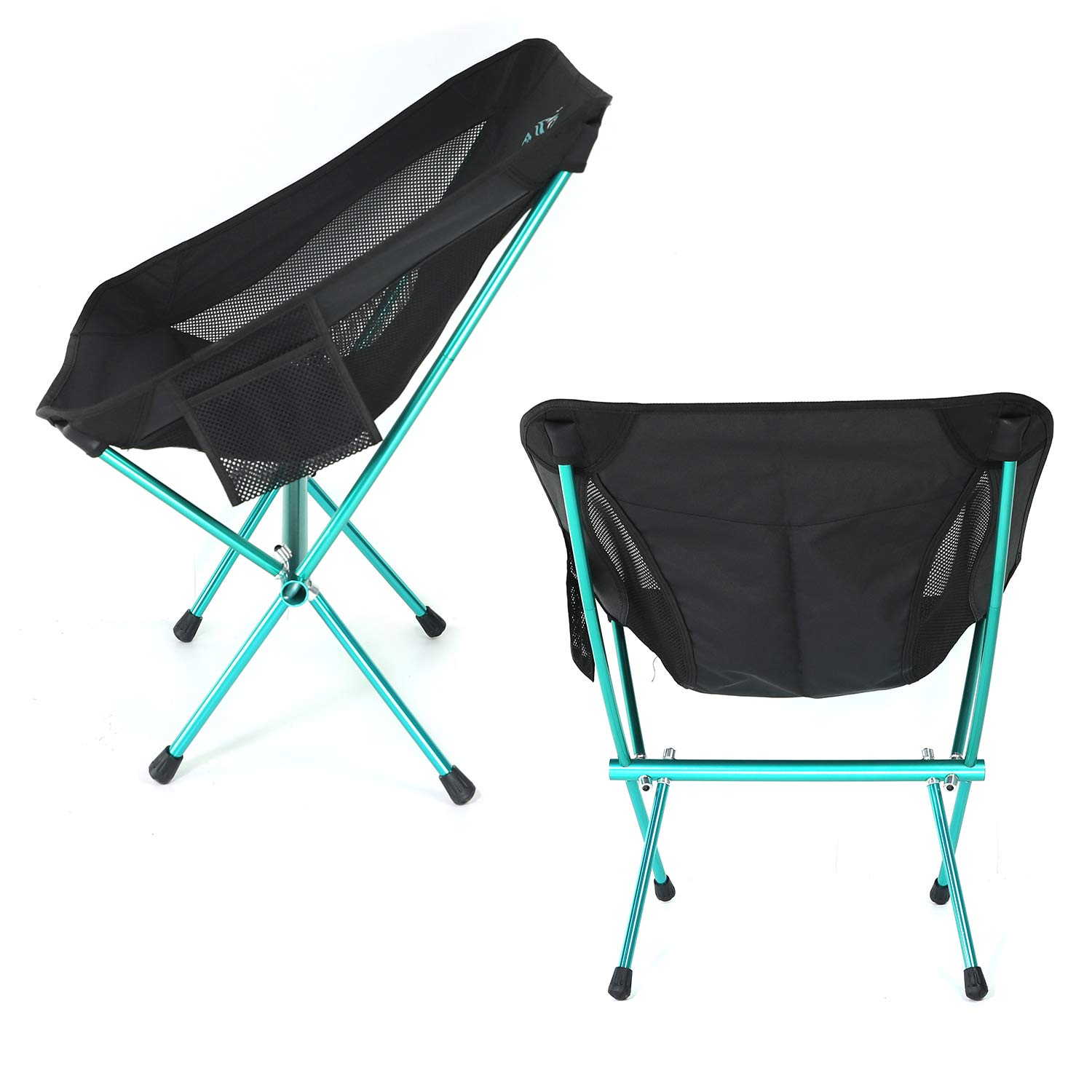 FE Active Folding Camping Chair - Compact Lightweight & Portable Outdoor Chair for Adults & Kids | Perfect for Camping, Travel, Backpacking, Fishing, Beach & Picnic | Designed in California USA