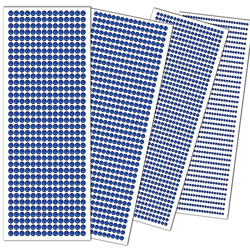 3090pcs-3/4/5/6mm-darkblue