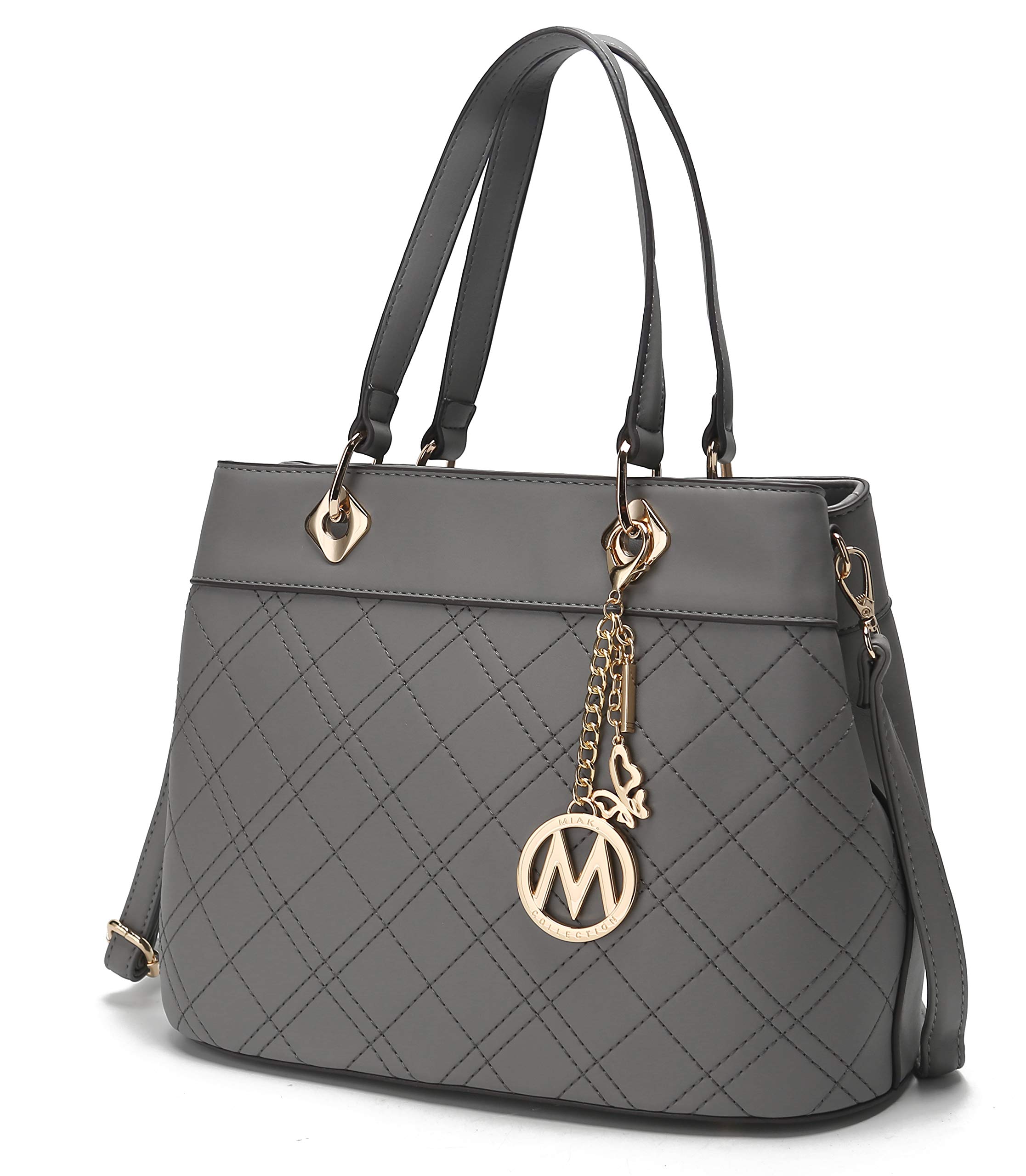 Mia K. Top Handle Satchel Handbag - Stylish Shoulder Bag & Tote Purse for Women | Perfect for Work, Travel, and Everyday Use