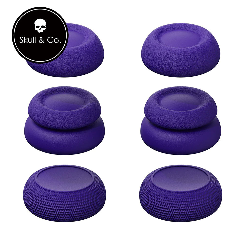 Skull & Co. Thumb Grip Set for Playstation Portal - 6pcs, Ergonomic Controller Joystick Caps, Non-Slip Grip, Galactic Purple - Perfect for Gaming, Long Sessions & Enhanced Control