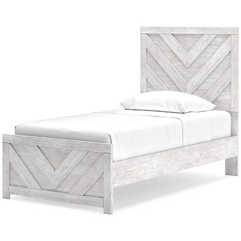 Cayboni Twin Size B3788 53/83 - Comfortable Twin Bed for Kids & Teens - Perfect for Bedrooms, Dorms & Guest Rooms