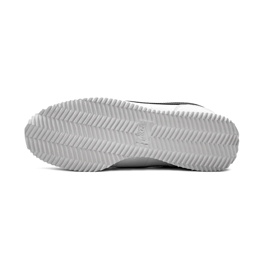 Nike Cortez (GS) Basic SL Sneakers - White & Black Classic Running Shoes for Kids - Perfect for School, Sports, and Casual Wear