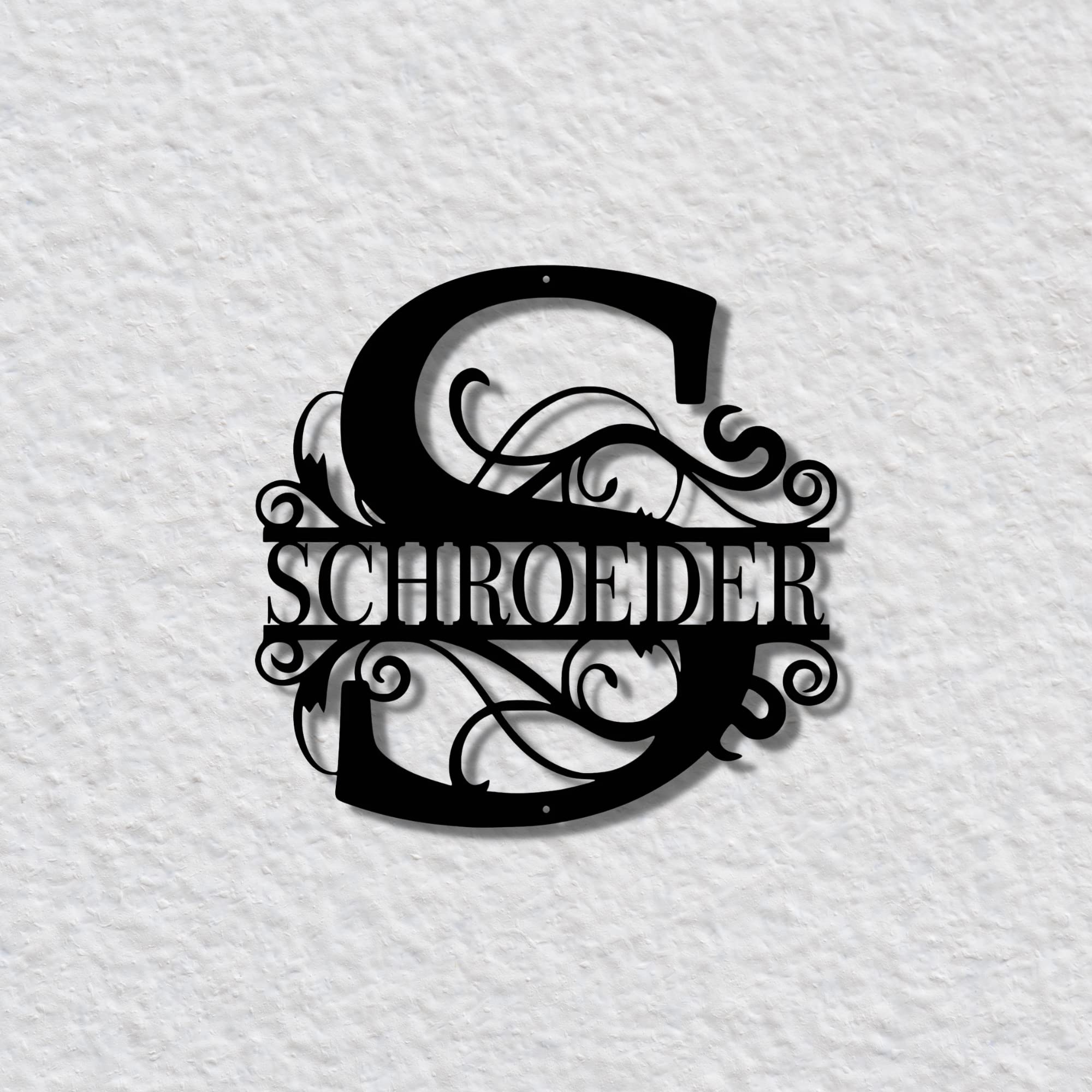 LaModaHome SCHROEDER Metal Wall Art Decor for Living Room & Bedroom