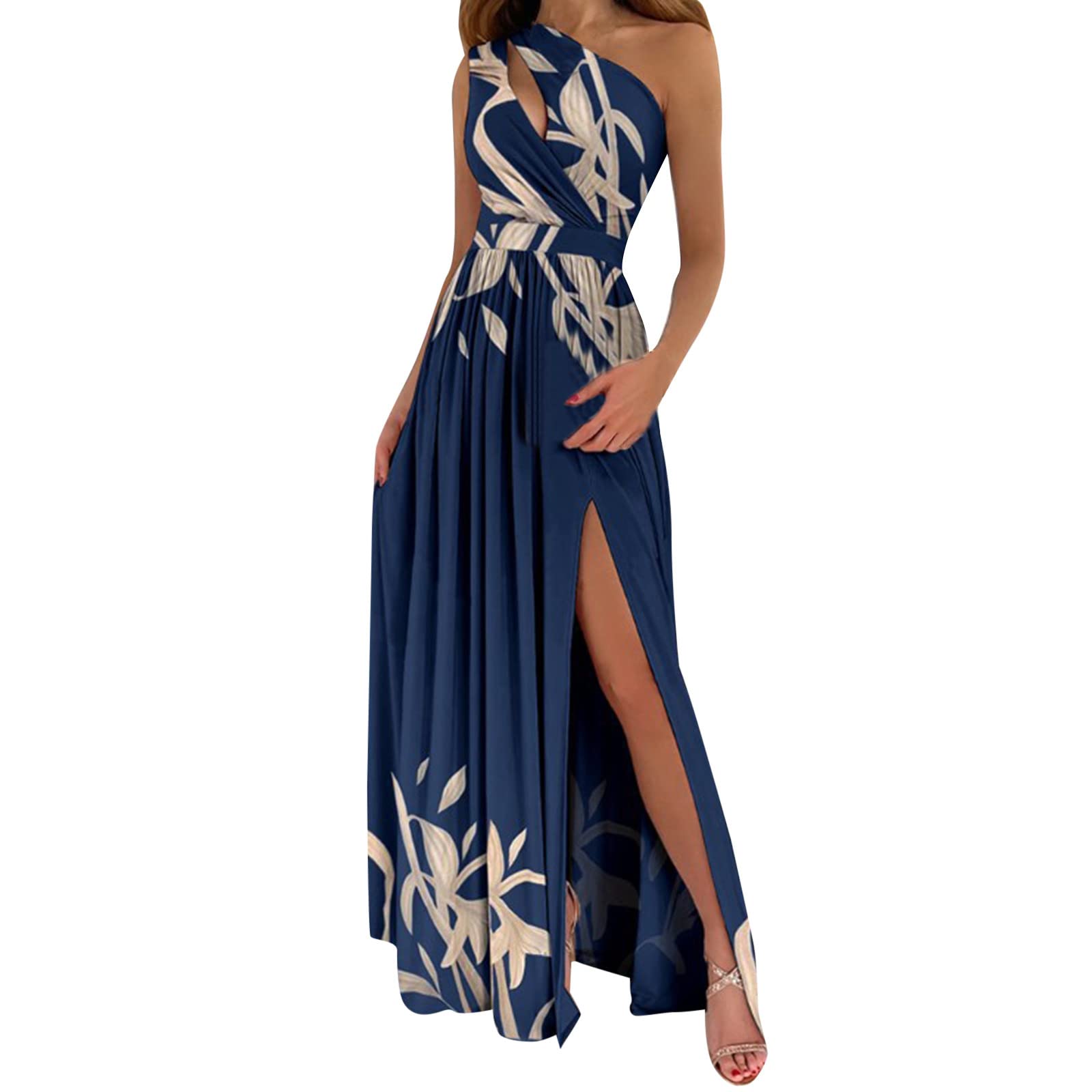 Women's Casual Beach Sun Dress - Flowy Summer Sundress for Vacation, Tank Dress, Boho Sleeveless Cover Up for Swimming & Poolside | Perfect for Beach Outings, Tropical Getaways & Summer Parties