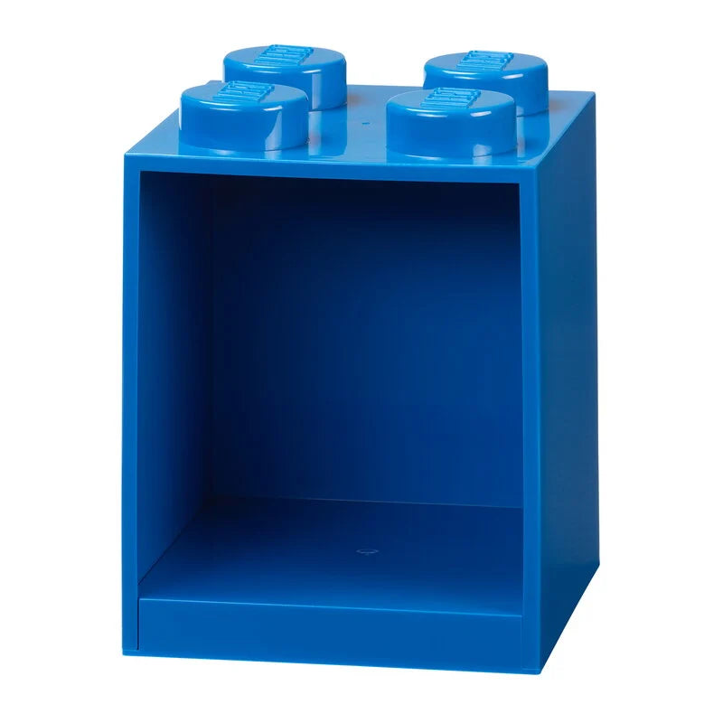 LEGO 4 Stud Brick Shelf - Assorted Colors for Creative Storage & Display - Perfect for LEGO Enthusiasts & Home Organization