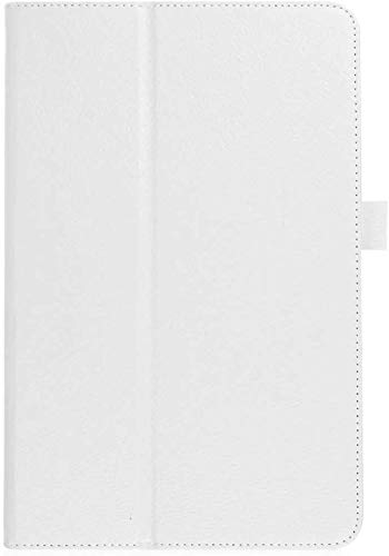 Suney Slim Fit PU Leather Hard Cover for iPad Air 3 10.5 Inch (2019) - Lightweight Protective Case with Hands-Free Stand | Full Body Protection | White | Perfect for Work, Study & Travel