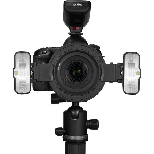 Godox MF12 Macro Flash 2 Light Kit for DSLR & Mirrorless Cameras - Perfect for Jewelry, Watch & Product Photography