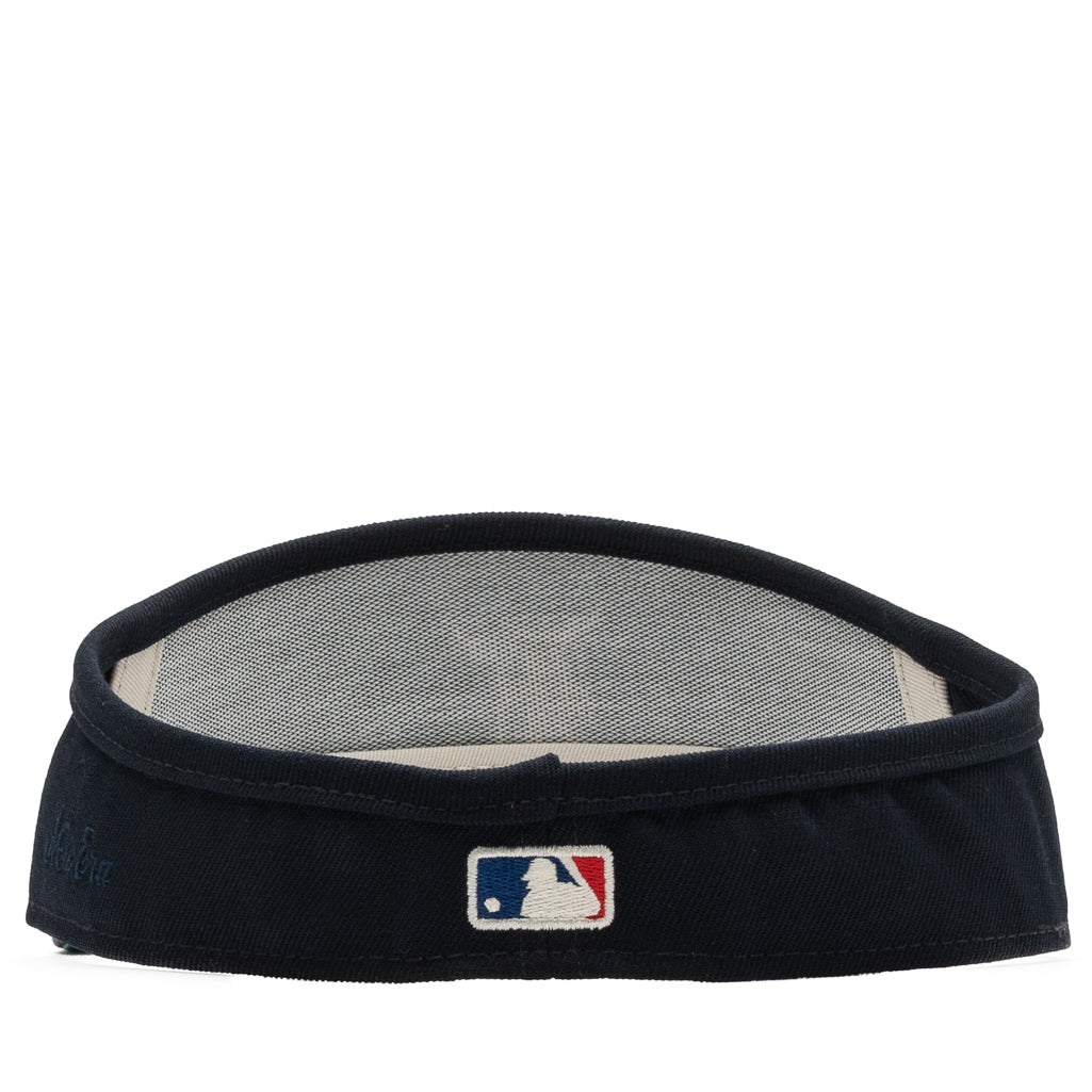New Era x Fear Of God 59FIFTY Fitted Cap - Navy Blue Snapback Baseball Hat for Men & Women - Perfect for Streetwear, Sports & Casual Outfits