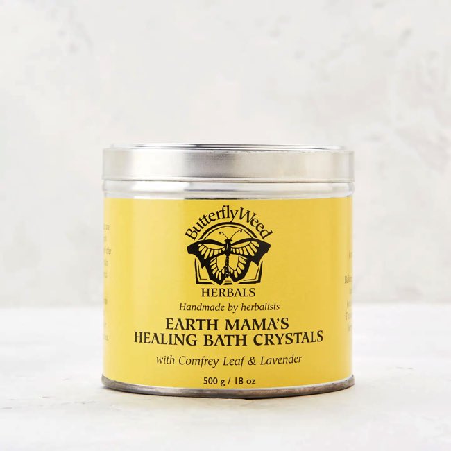 Butterfly Weed Healing Bath Crystals - Natural Relaxation & Detox for Stress Relief - Perfect for Spa Nights & Self-Care Rituals