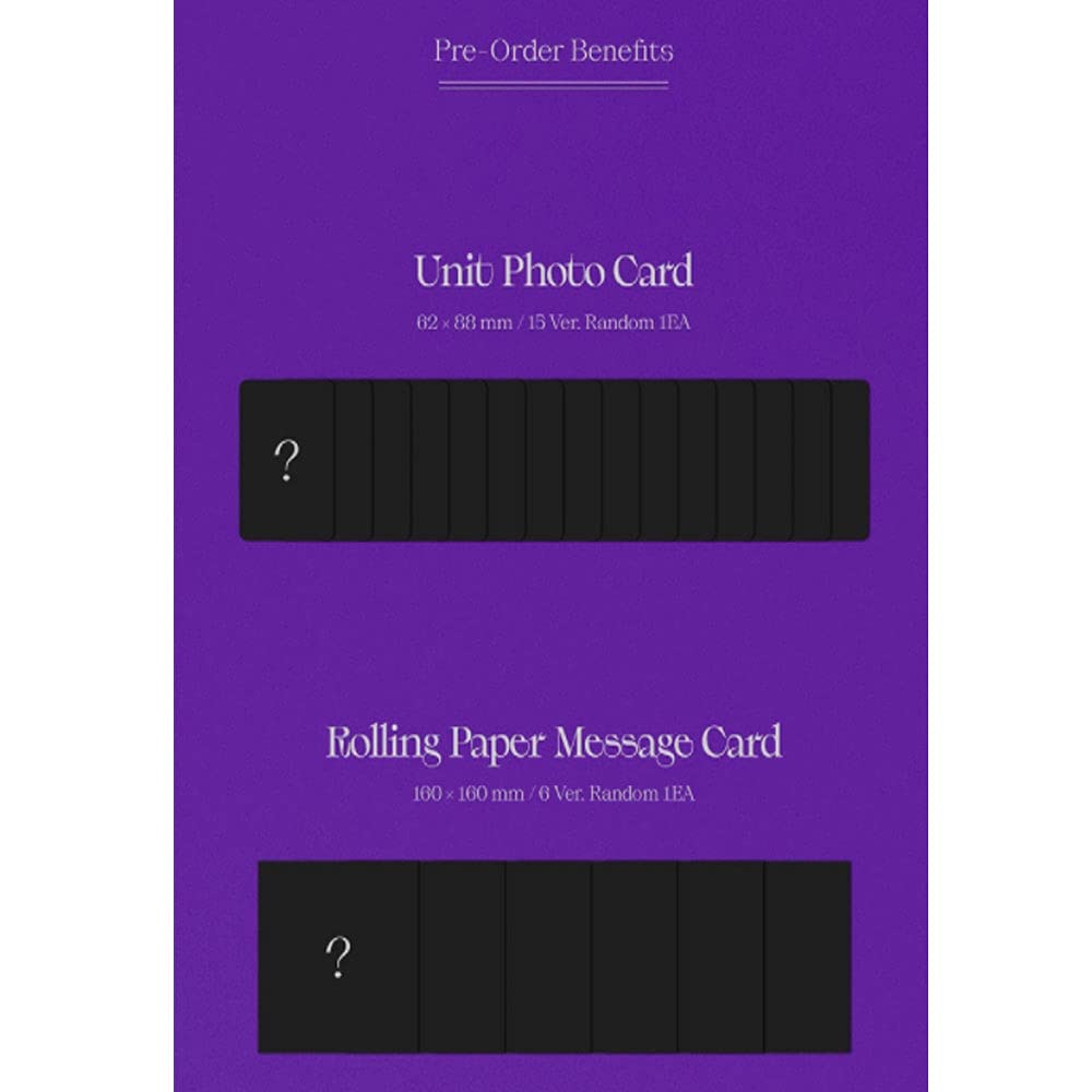 MONSTA X 9th Mini Album - ONE of A Kind (Random Version) K-Pop CD + Folded Poster | Perfect for K-Pop Collectors, Gift for Fans, Music Lovers & Home Decor