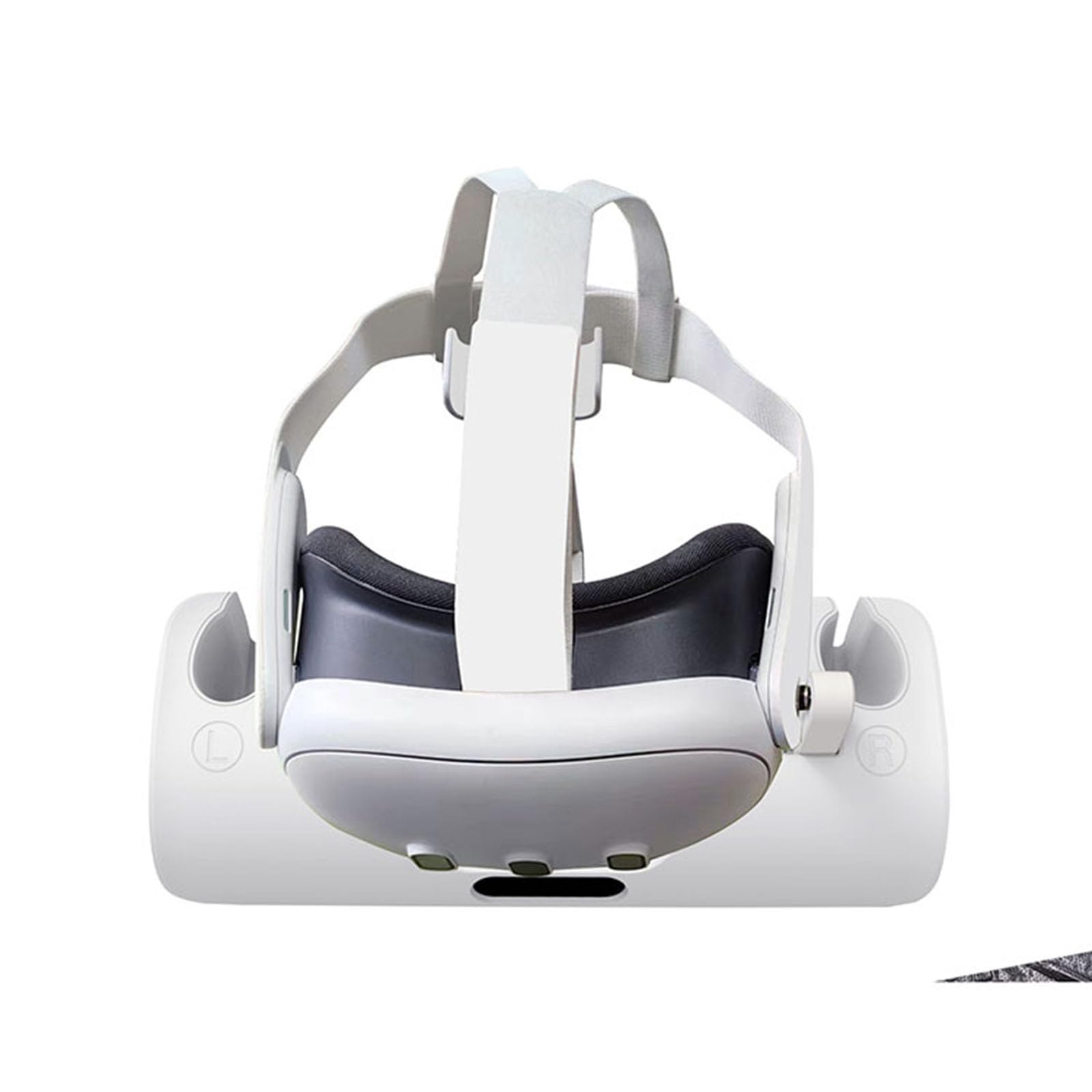 Oculus Quest 3 Charging Dock Station with LED Indicator - Fast Charging Base for Meta Quest 3 VR Headset & Controllers - Perfect for Gaming, VR Entertainment & Multi-Device Charging