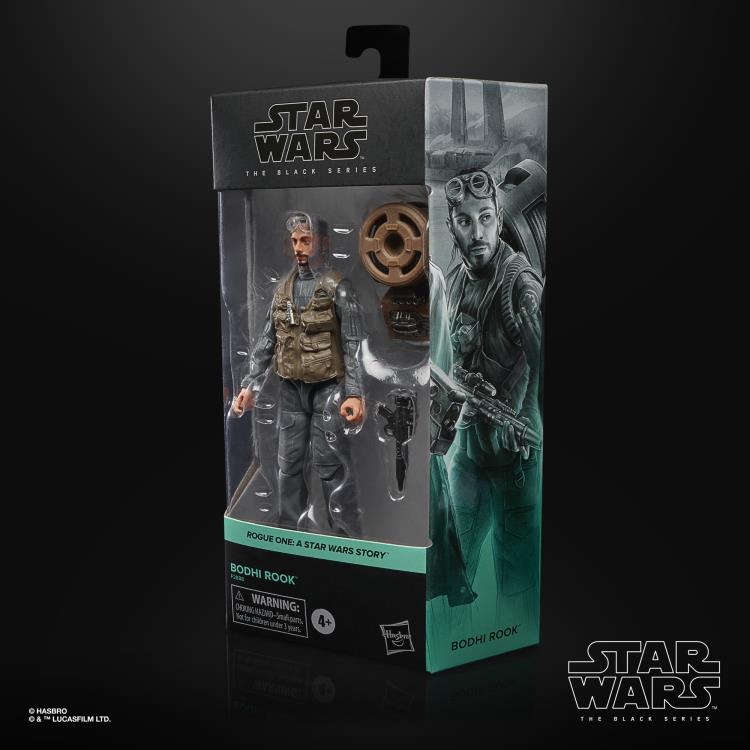 Star Wars The Black Series Bodhi Rook Rogue One Action Figure - 6-Inch Collectible Toy for Fans & Display, Perfect for Gifts & Movie-Themed Decor