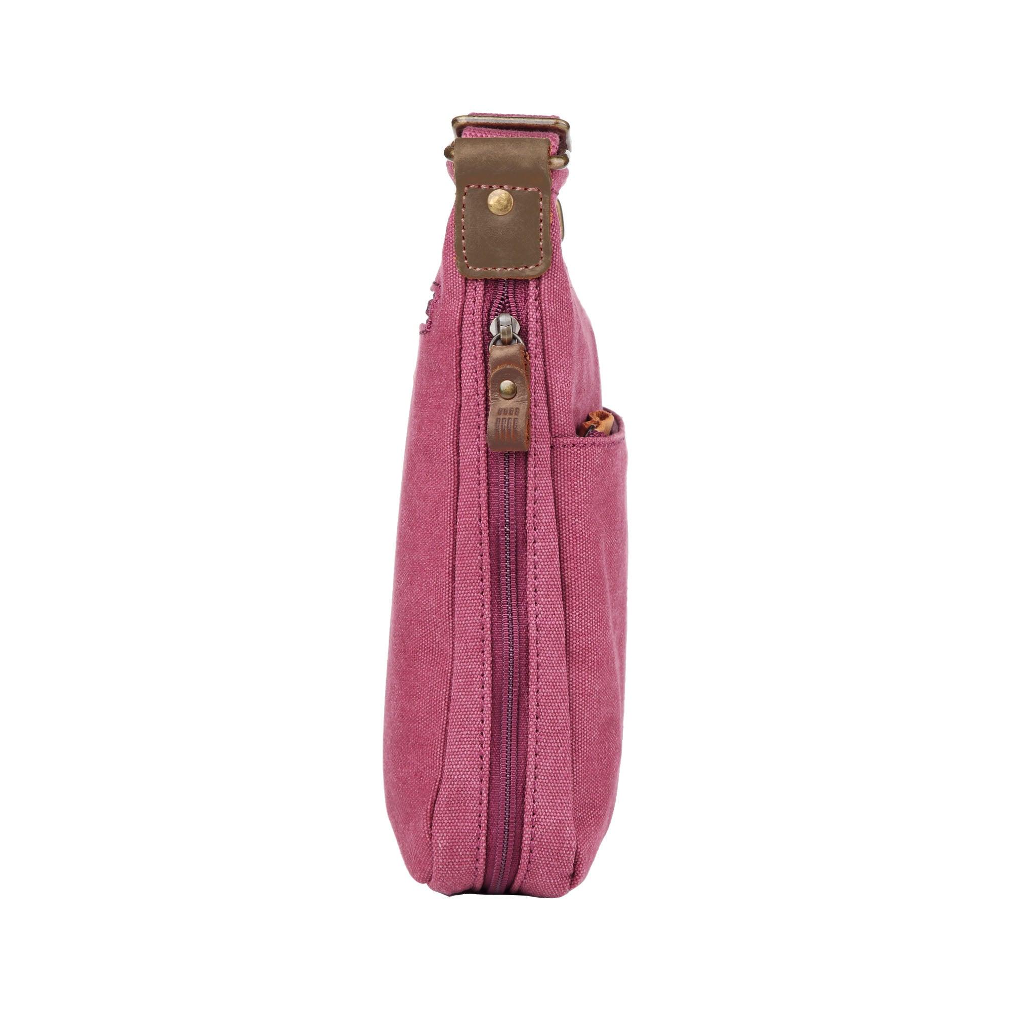 Troop London Classic Canvas Crossbody Bag for Men & Women - Stylish & Durable Shoulder Bag for Travel, Work & Everyday Use