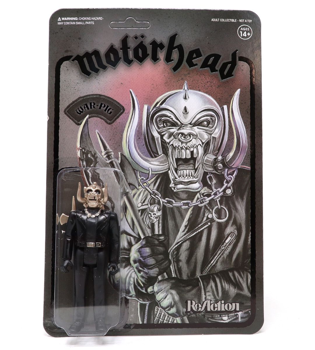 Motörhead Black Series ReAction Figures - Collectible Rock Band Action Figures for Fans & Music Lovers - Perfect for Display, Gifts & Memorabilia Collections