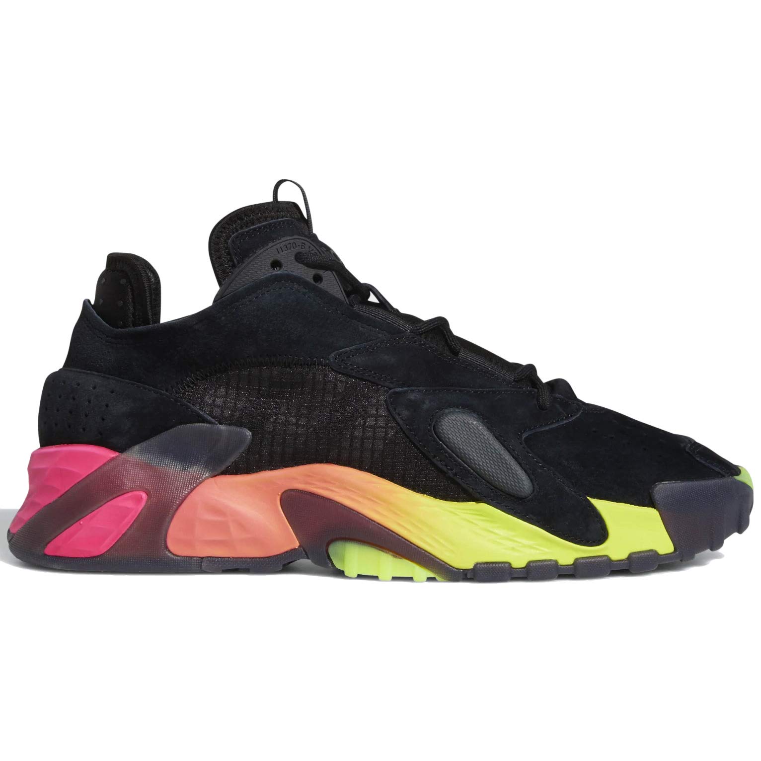 Adidas Men's Streetball Basketball Shoes - Black/White/Hi-Res Aqua EE4968 | Size [Your Size] | Perfect for Streetball, Casual Wear & Gym Training