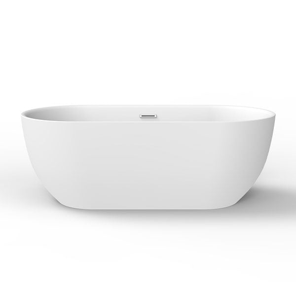 Decina Valentina Freestanding Bathtub - Modern Acrylic Soaking Tub for Luxury Bathrooms | Perfect for Relaxation & Spa Experience at Home