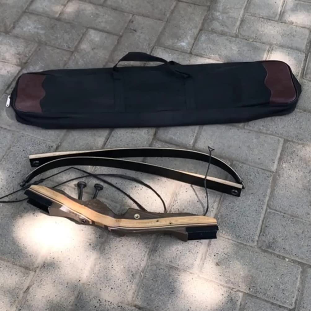 Premium Recurve Bow Case Backpack - Durable Oxford Cloth Bow Bag for Archery Accessories Storage | Perfect for Outdoor Hunting, Target Practice & Competition Archery Gear Organization