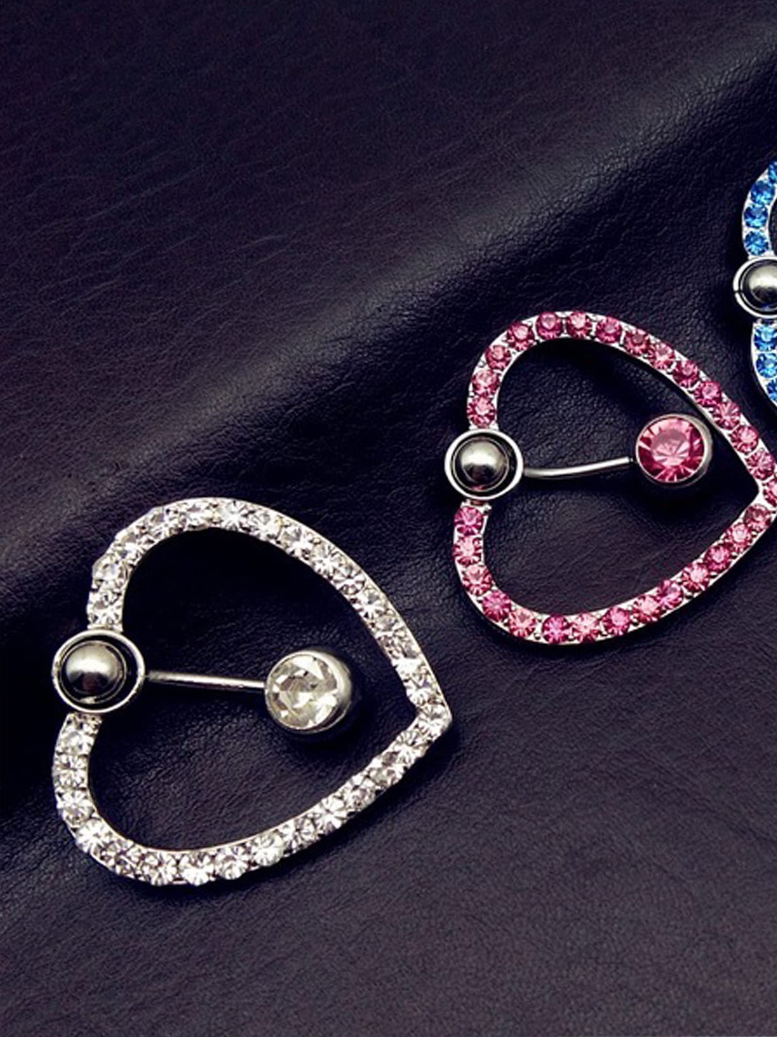 Stylish Butterfly Belly Button Rings for Women - Hypoallergenic Belly Piercing Jewelry with Secure Clicker Closure | Perfect for Everyday Wear, Beach Outfits & Belly Dance Costumes
