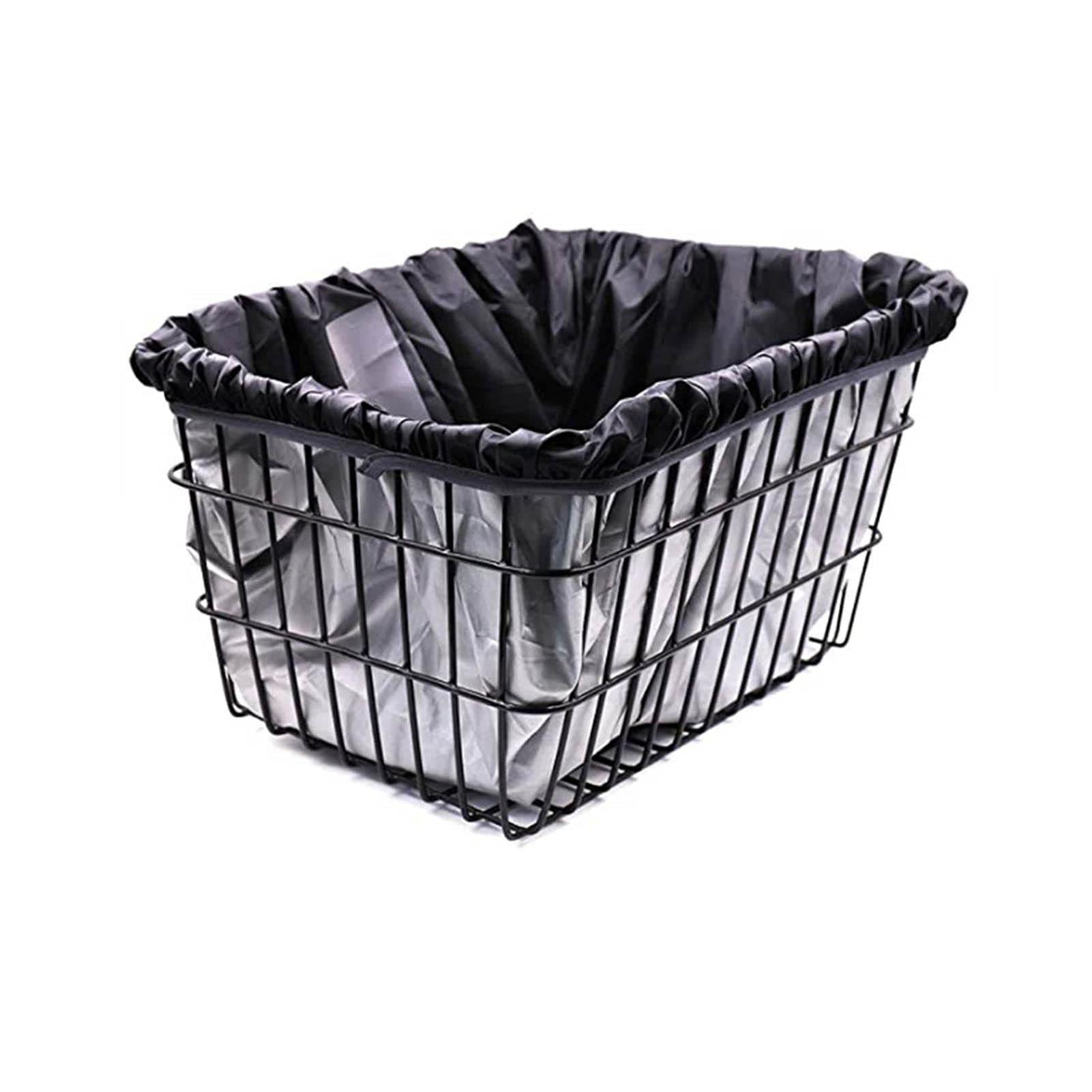 Durable Detachable Waterproof Bike Basket Cover - Universal Fit for Most Bicycle Baskets - Rainproof Liner for Commuting, Shopping & Outdoor Cycling Accessories