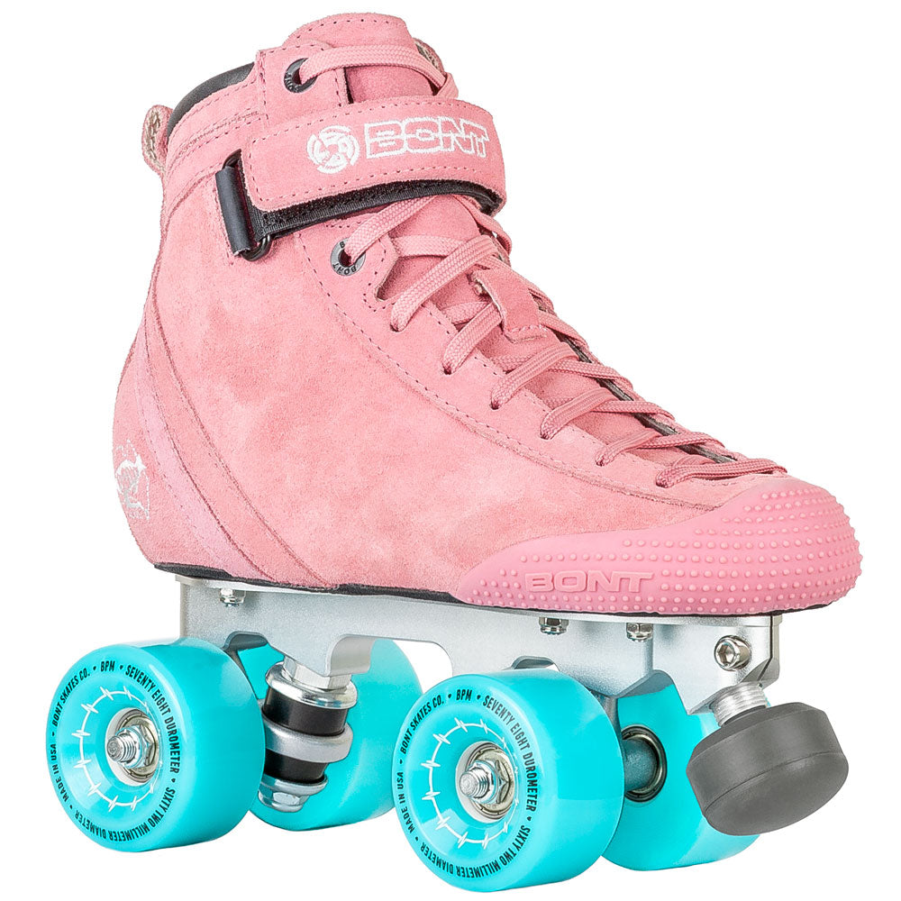 Bont ParkStar Tracer BPM Quad Roller Skates - Complete Package for Park Skating, Derby & Outdoor Roller Skating - Perfect for Adults & Teens
