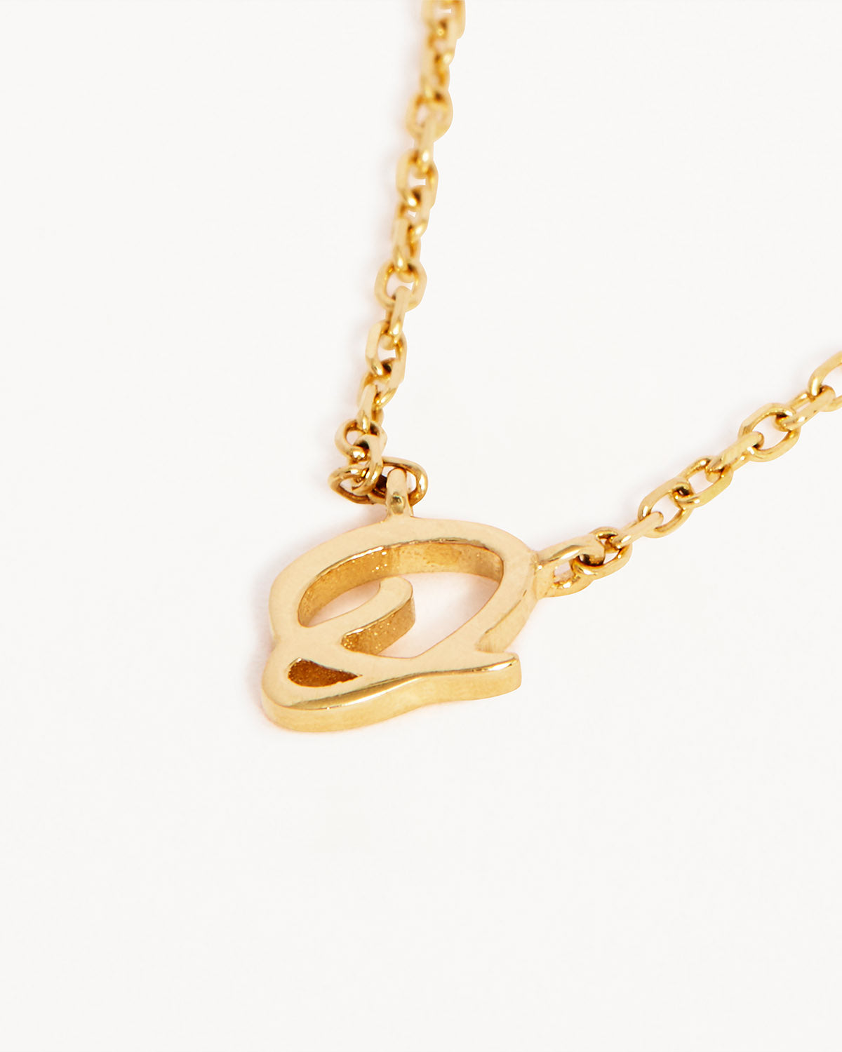 14K Solid Gold Love Letter Necklace for Women - Personalized Romantic Jewelry Gift for Her - Perfect for Anniversaries, Valentine's Day & Special Occasions