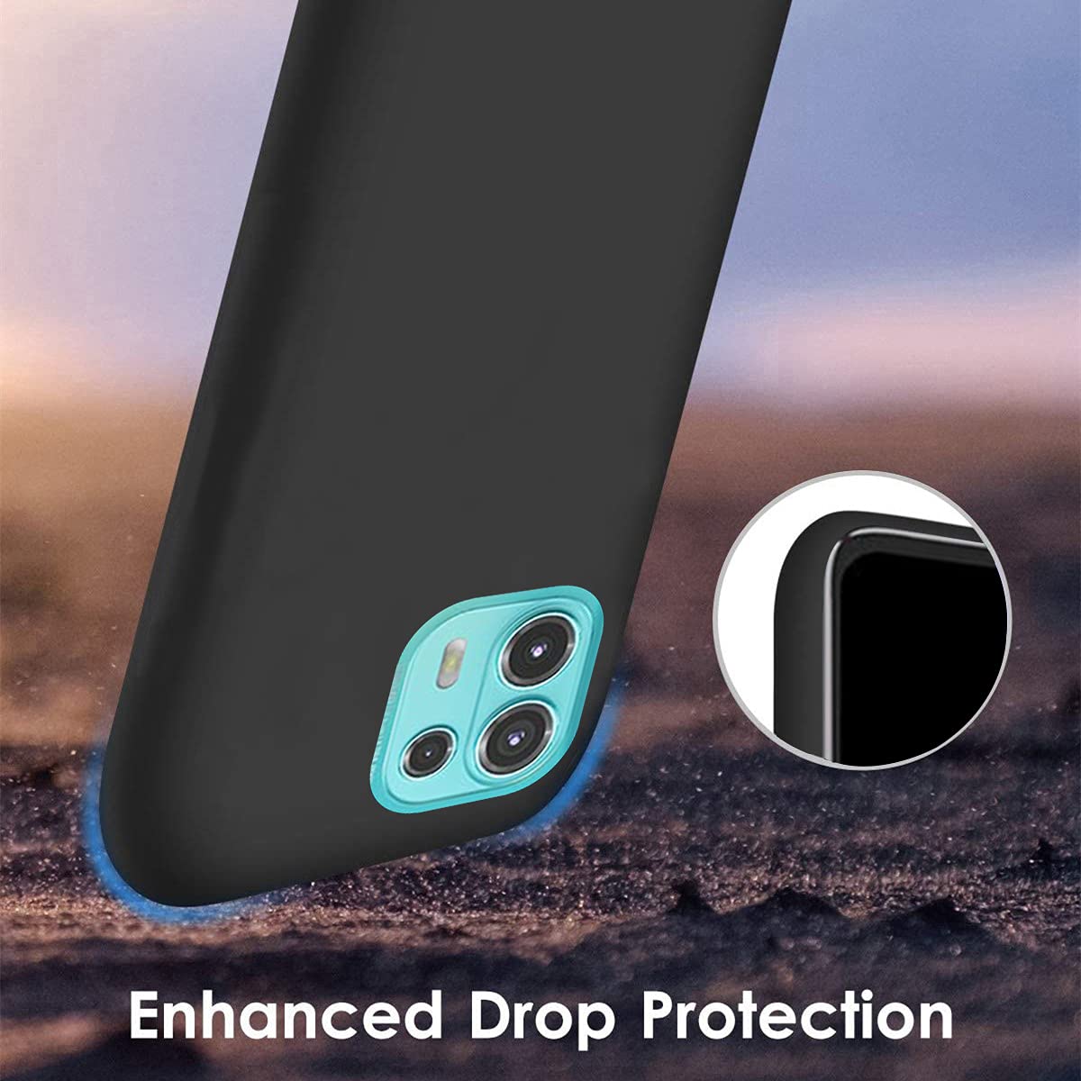 Custom Galaxy Z Fold 3 Phone Case with Photo - Personalized Picture Shockproof Silicone Cover, Soft Candy Design Protective Case for Christmas Birthday Thanksgiving Gifts - Perfect for Travel, Work & Everyday Use (Black)