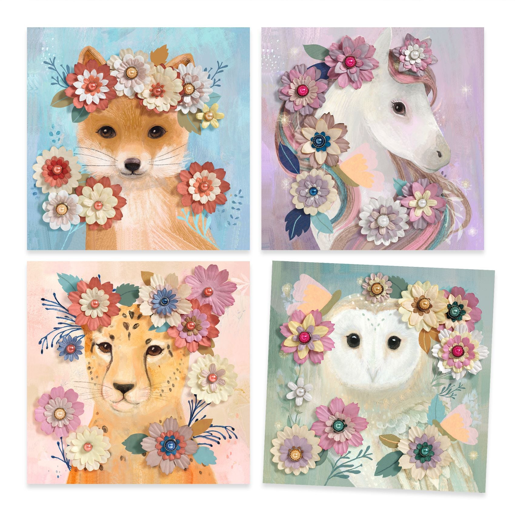Flower Crowns Art Set for DIY Crafting - Perfect for Weddings, Festivals & Photo Props