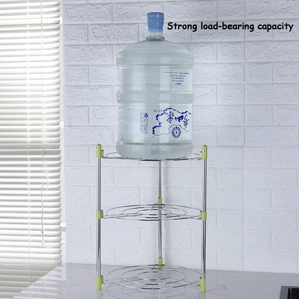 5-Tier Multi-Function Kitchen Pot Rack Organizer - Heavy Duty Floor Shelf for Pots, Pans & Cookware Storage - Perfect for Small Kitchens, Pantry Organization & Cooking Space Optimization