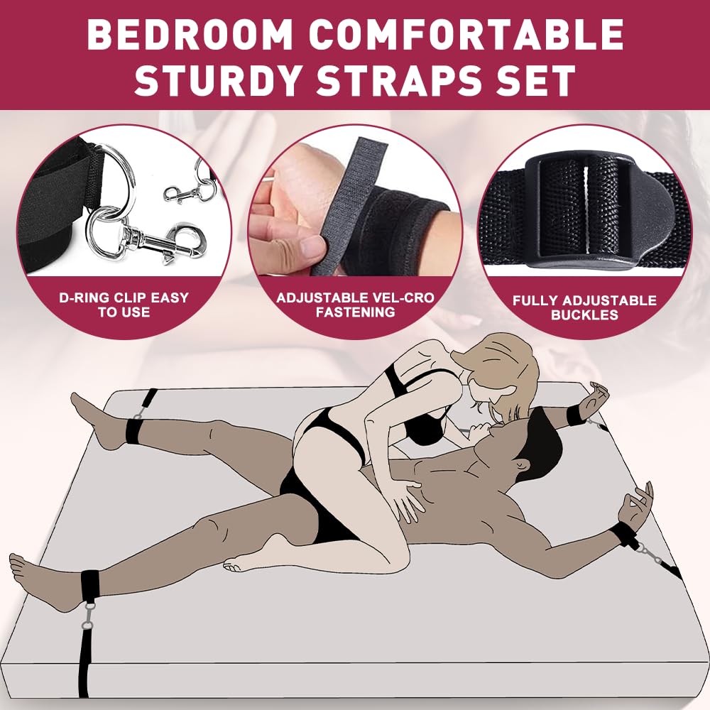Premium BDSM Bondage Restraints Kit - 75
