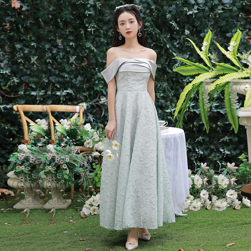 Elegant A-Line Long Bridesmaid Dress for Weddings, Formal Evening Gown & Party Dress 531 - Perfect for Bridal Showers, Prom Nights & Black Tie Events