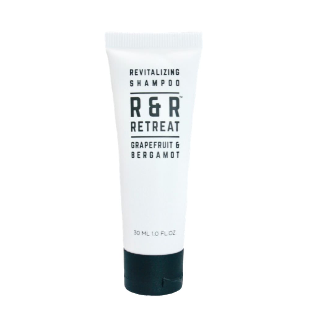 Organic Retreat Shampoo 30ml - Natural Hair Care for Dry & Damaged Hair - Travel Size for Gym, Vacation & On-The-Go Use