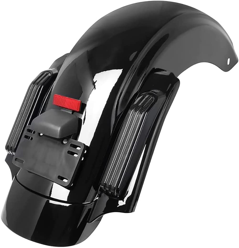 Harley Davidson Touring Rear Fender System - Compatible with Road King, Road Glide, Street Glide & CVO Models 2014-2021 | Durable Black Finish | Perfect for Motorcycle Protection & Customization