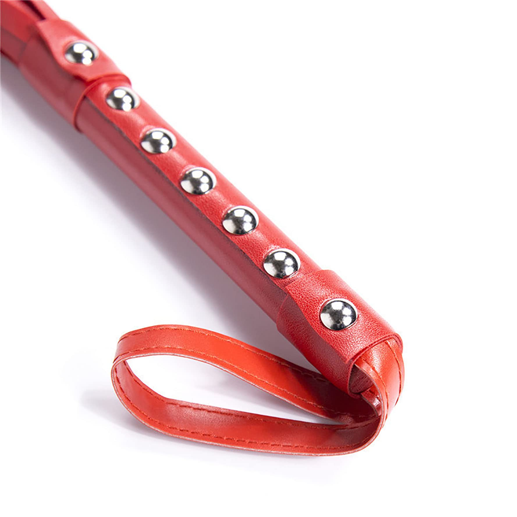 Sensual Leather Whip - BDSM Spanking Toy with Tassel & Non-Slip Handle for Couples Play, Roleplay & Flirting | Perfect for Adult Intimacy, Cosplay & Sensual Exploration