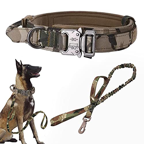 Camo SET(collar+leash)