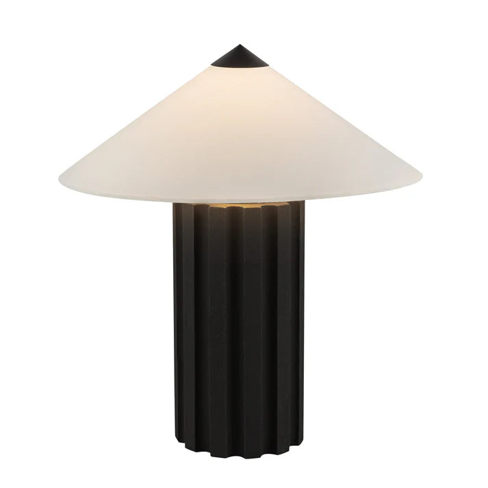 Elegant Jasmine Table Lamp - Modern Home Decor Lighting for Bedroom, Living Room & Office - Soft Warm White Light, Perfect for Reading, Relaxing & Creating Cozy Ambiance