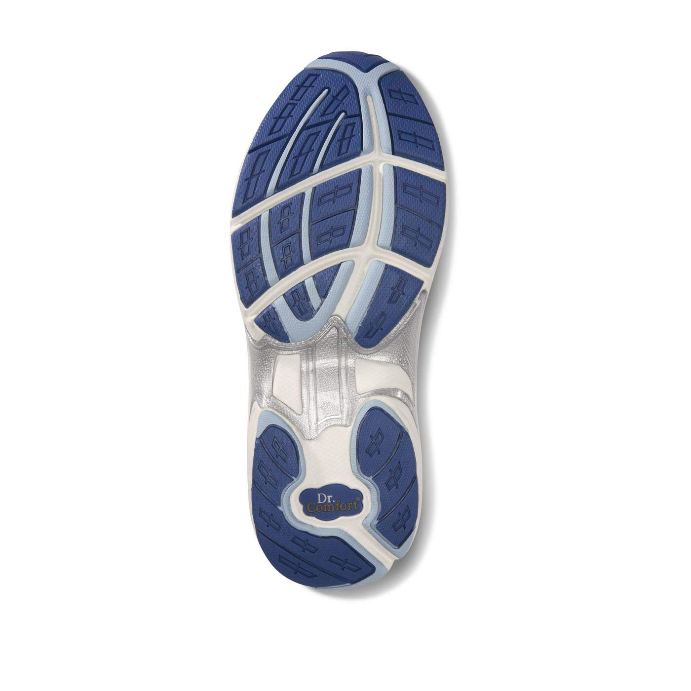 Dr. Comfort Victory White Therapeutic Shoes for Women - Gel Inserts, Stylish Closure - Orthopedic Sneakers for Plantar Fasciitis & Diabetic Foot Care - Perfect for Walking, Work & Daily Comfort