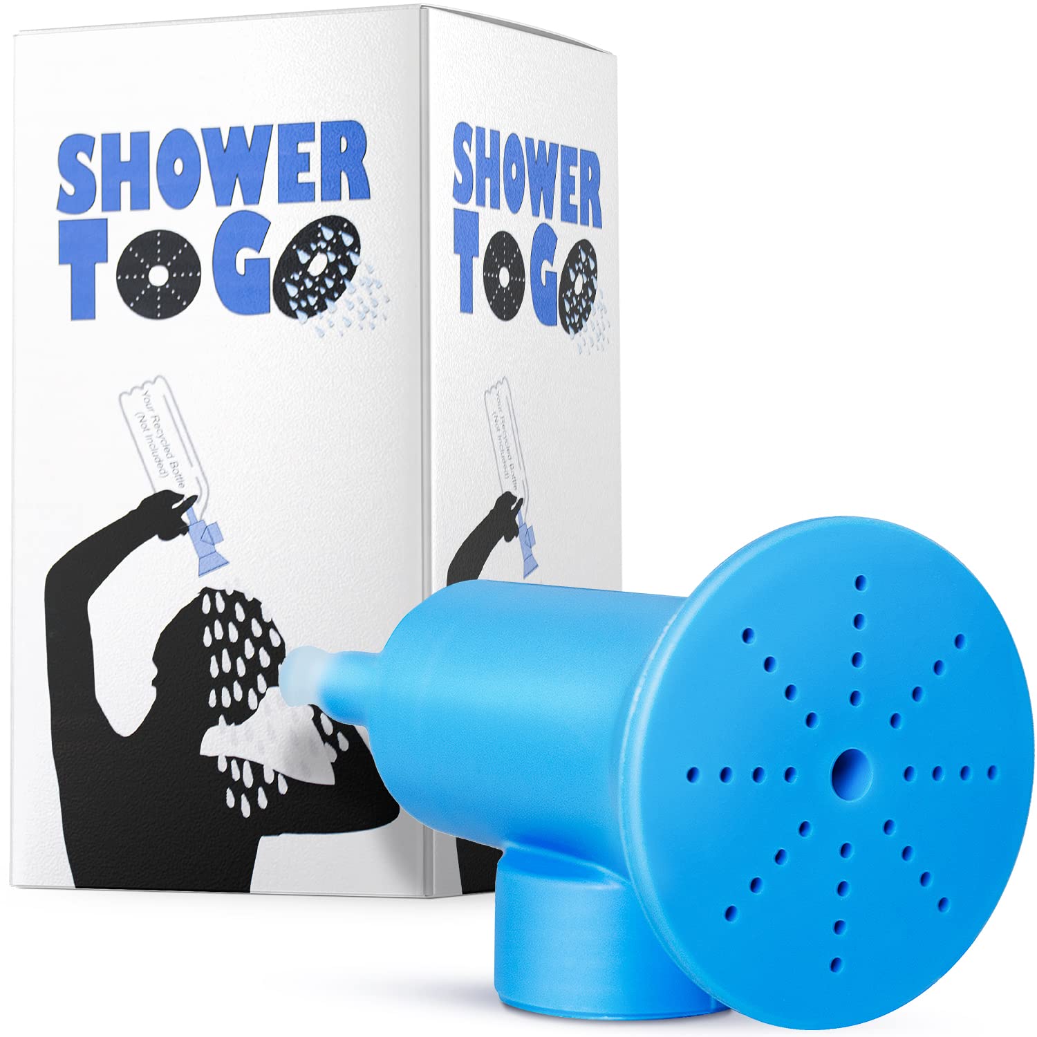 Portable Camping Shower - Outdoor Emergency Shower for Hiking, Travel & Survival | Multi-Use Water Sprayer for Gardening, Pet Bathing & Car Washing | Compact & Lightweight Design for Easy Use Anywhere (Great for Camping, Backpacking & Emergency Preparedness)