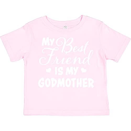 My Best Friend is My Godmother with Hearts Toddler T-Shirt - Perfect for Birthdays, Family Gatherings, and Special Occasions