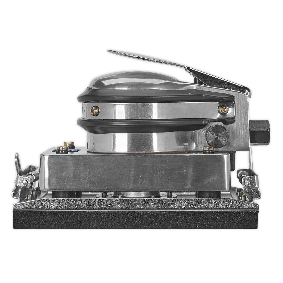 Sealey SA22 Air Operated Flat Bed Sander - Professional Pneumatic Sanding Tool for Woodworking & Metal Finishing | Perfect for Furniture Restoration, Auto Body Repair & DIY Projects