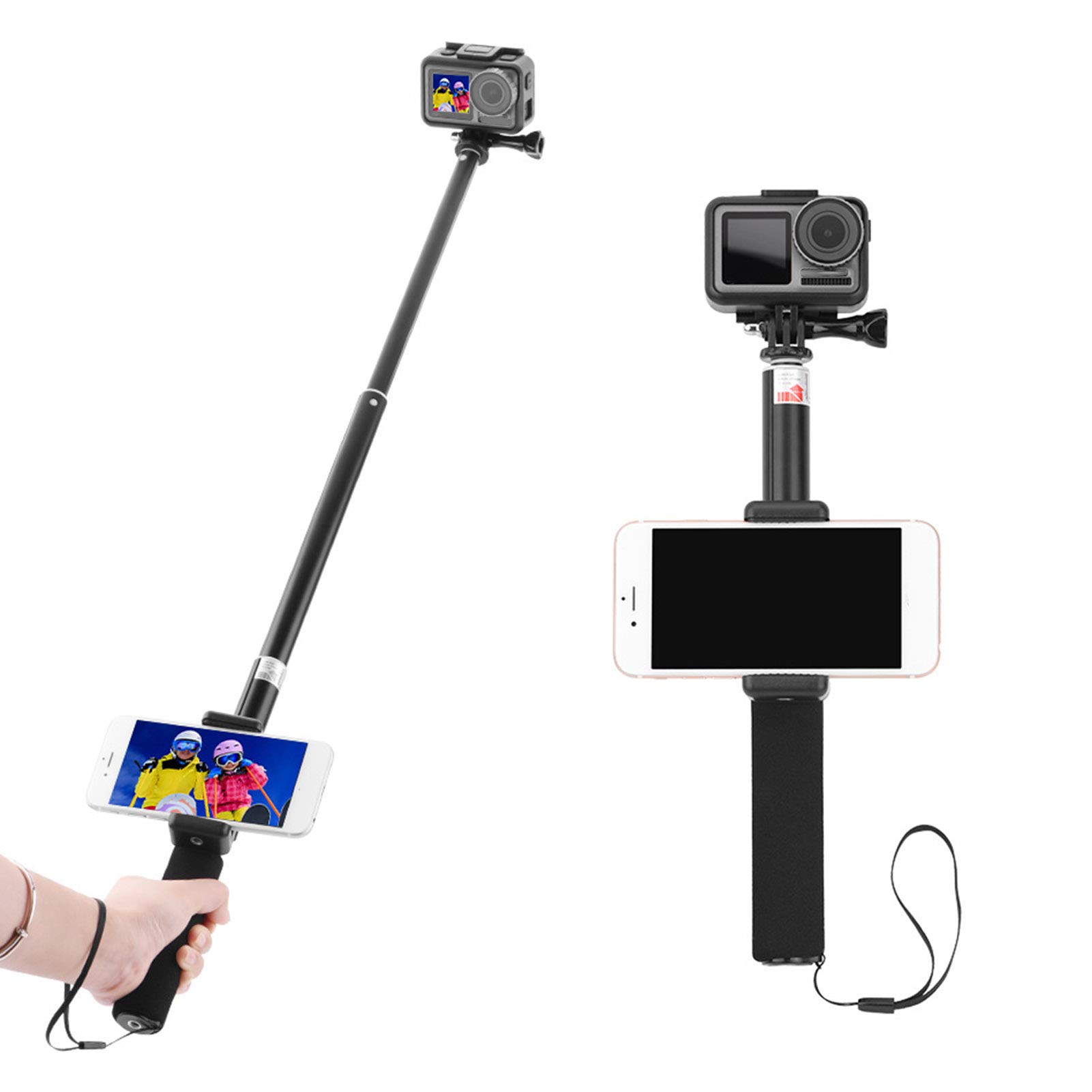 Portable Phone Tripod Stand & Selfie Stick for Stable Photos & Videos