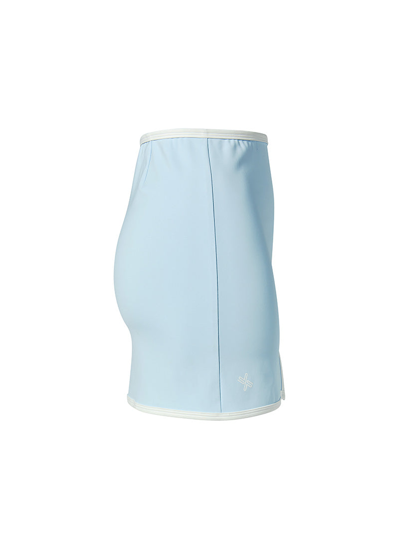 Stylish Summer Glow Color Block Cover Up Skirt - Beachwear, Poolside Fashion & Vacation Outfit for Women