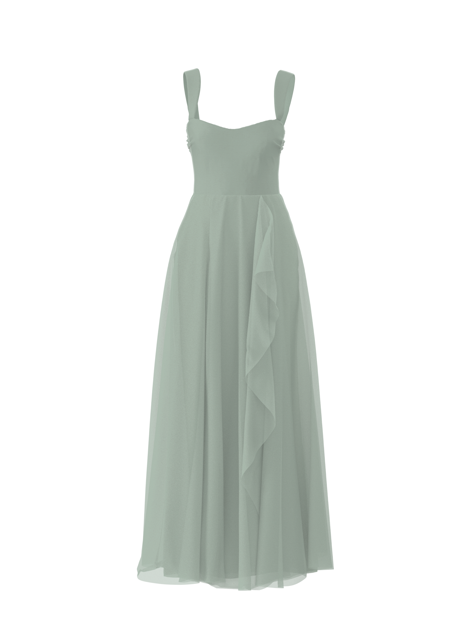 Alexis Bodice & Jaycie Skirt Set in Sage Green - Elegant Women's Two-Piece Outfit for Parties, Weddings & Special Occasions