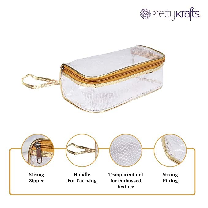 4-Pack Clear Travel Makeup Pouch Set - Waterproof Cosmetic Organizer Bag for Women, Toiletry Storage, Jewelry & Accessories - Perfect for Travel, Gym, and Daily Vanity Organization