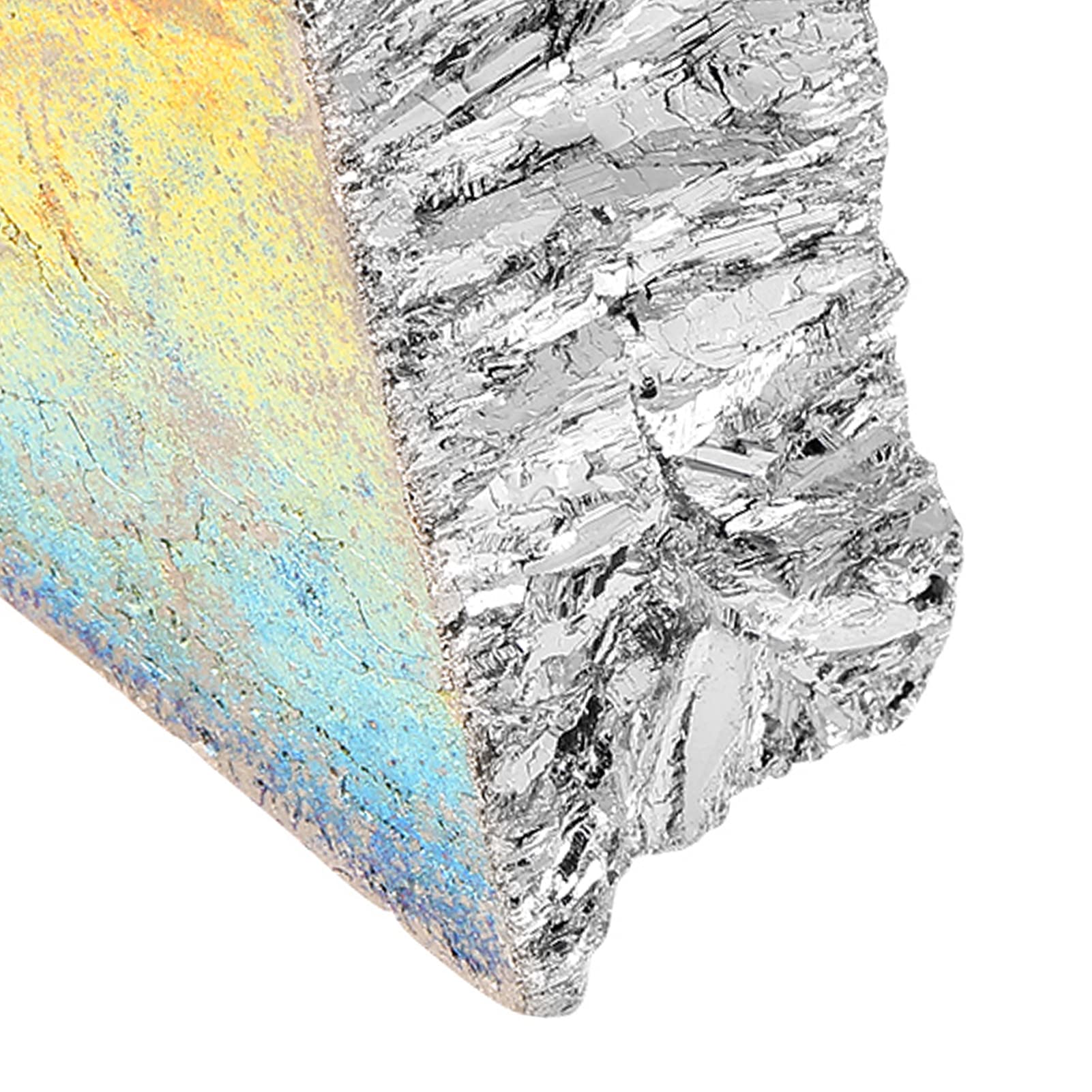 High-Purity Bismuth Ingot & Crystal - Low Conductivity for Semiconductors, Cosmetics, Superconductors & Flame Retardants | Perfect for Lab Experiments, Jewelry Making & Electronic Components