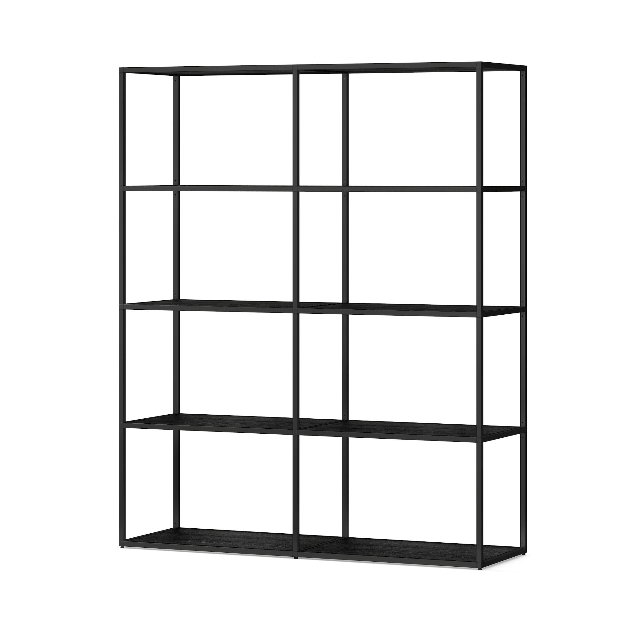 LIUM Decorative Wall Shelf 2x4 - Modern Floating Shelves for Living Room, Bedroom, and Office Storage - Perfect for Displaying Books, Photos, and Home Decor