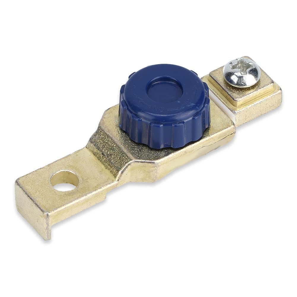 High Current Motorcycle Battery Cut Off Switch - Anti-Leakage Disconnect Terminal for Motorcycles, ATVs & Powersports - Perfect for Long-Term Storage & Winterizing Vehicles