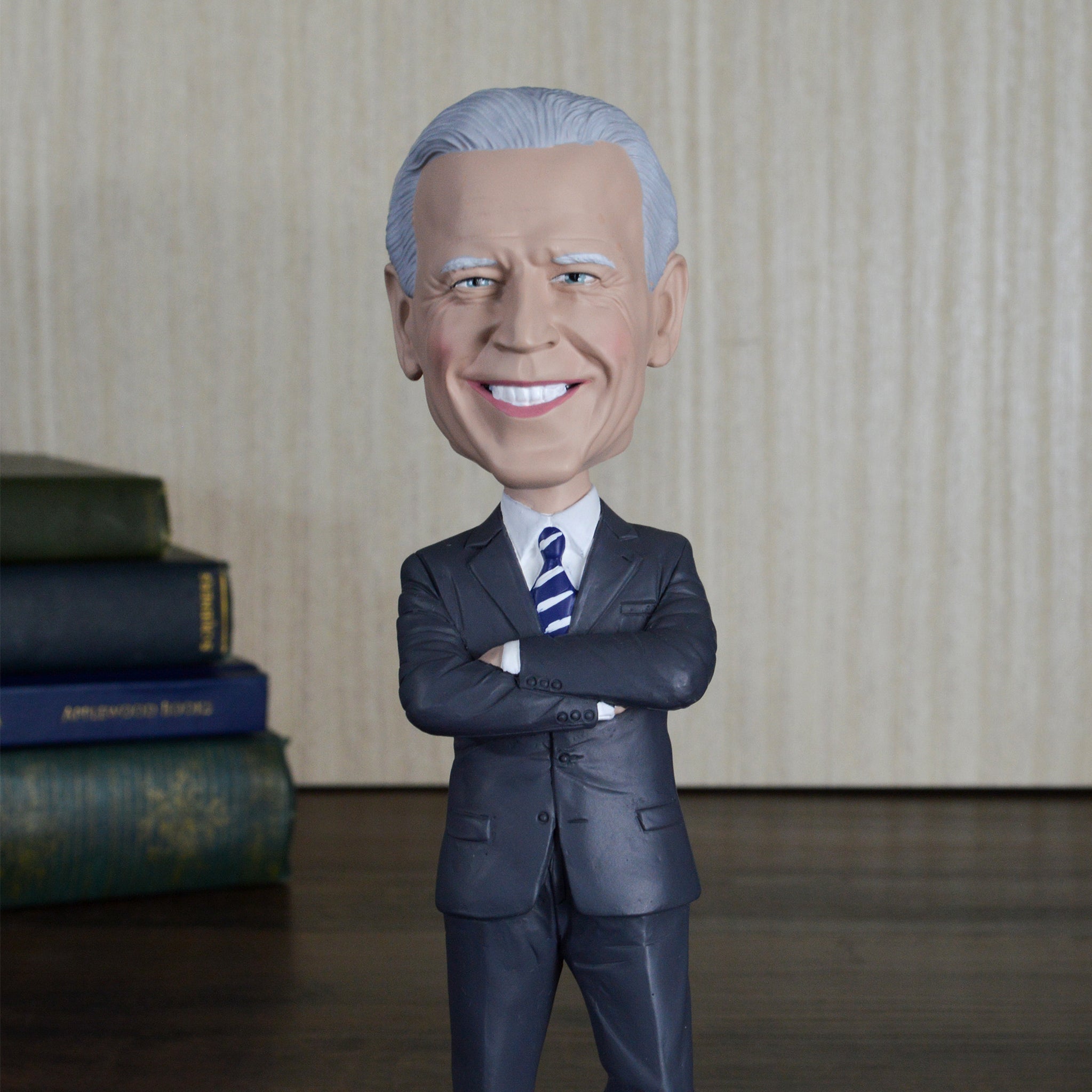 Joe Biden Bobblehead - Collectible Political Figurine for Office Desk, Home Decor & Gift Ideas | Perfect for Fans, Elections & Patriotic Displays