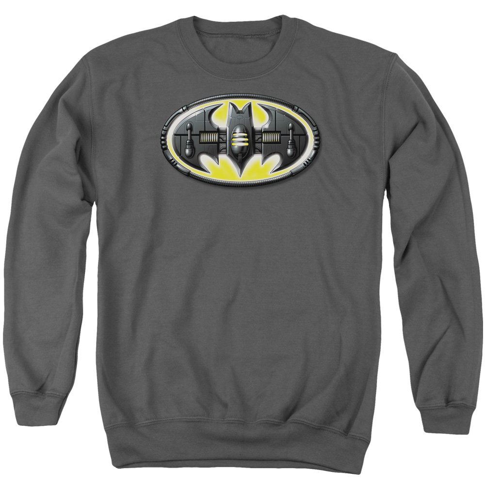 Batman Bat Mech Logo Unisex Crewneck Sweatshirt for Men & Women - Casual Wear, Cosplay, Superhero Fan Gift